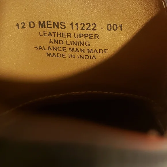 Florsheim Broxton Cap Toe Oxford Mens 12 D Black Leather Shoes 11222 001 Shoes